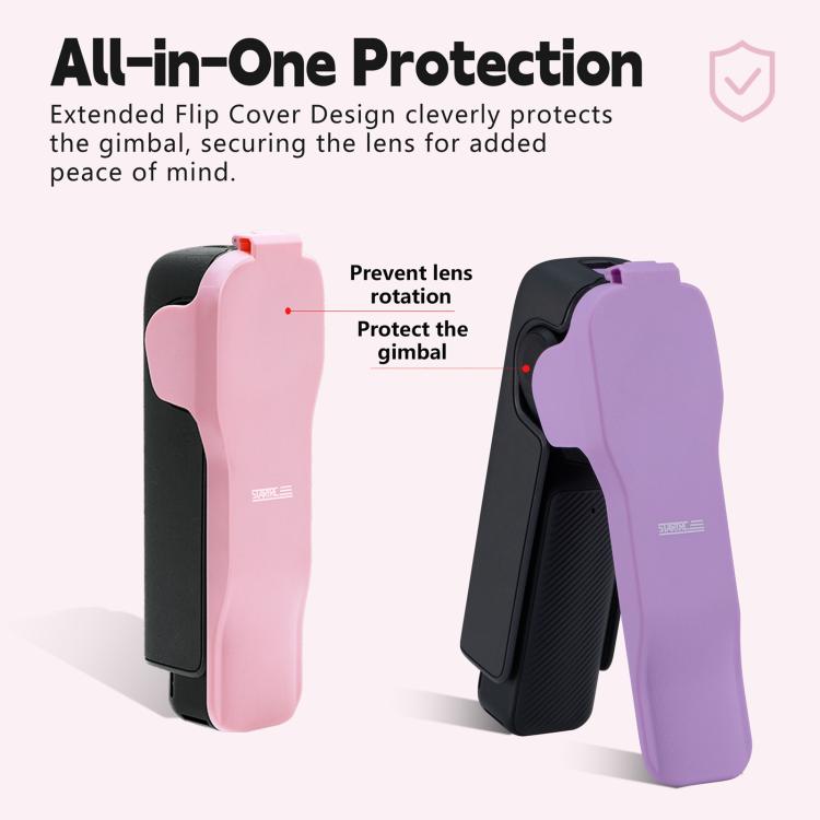 For DJI Osmo Pocket 3 STARTRC Storage Box Protective Case with Lanyard (Pink) - Case & Bags by STARTRC | Online Shopping UK | buy2fix