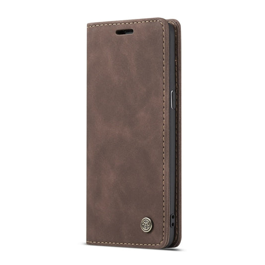 CaseMe-013 Multifunctional Retro Frosted Horizontal Flip Leather Case with Card Slot & Holder & Wallet for Galaxy S8(Coffee) - Galaxy Phone Cases by CaseMe | Online Shopping UK | buy2fix