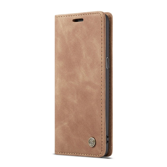 CaseMe-013 Multifunctional Retro Frosted Horizontal Flip Leather Case with Card Slot & Holder & Wallet for Galaxy S8(Brown) - Galaxy Phone Cases by CaseMe | Online Shopping UK | buy2fix