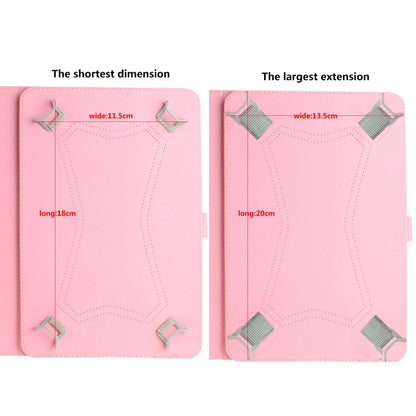 3D Colored Drawing Universal Horizontal Flip Leather Case, with Holder & Card Slot & Wallet for 7 inch Tablet PC(Love Bear) - 7 inch by buy2fix | Online Shopping UK | buy2fix