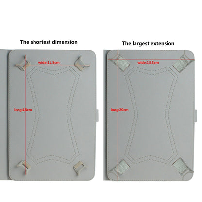 3D Colored Drawing Universal Horizontal Flip Leather Case, with Holder & Card Slot & Wallet for 7 inch Tablet PC(Watercolor Flower) - 7 inch by buy2fix | Online Shopping UK | buy2fix