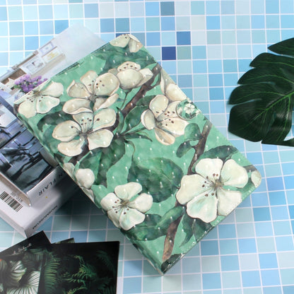 3D Colored Drawing Universal Horizontal Flip Leather Case, with Holder & Card Slot & Wallet for 7 inch Tablet PC(Watercolor Flower) - 7 inch by buy2fix | Online Shopping UK | buy2fix