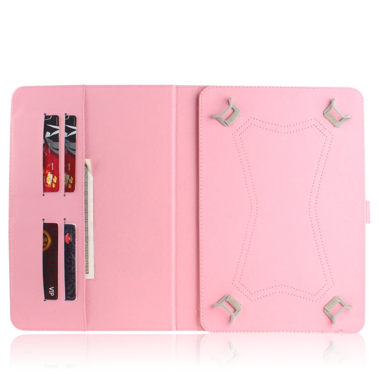 3D Colored Drawing Universal Horizontal Flip Leather Case, with Holder & Card Slot & Wallet for 8 inch Tablet PC(Love Bear) - 8 inch by buy2fix | Online Shopping UK | buy2fix