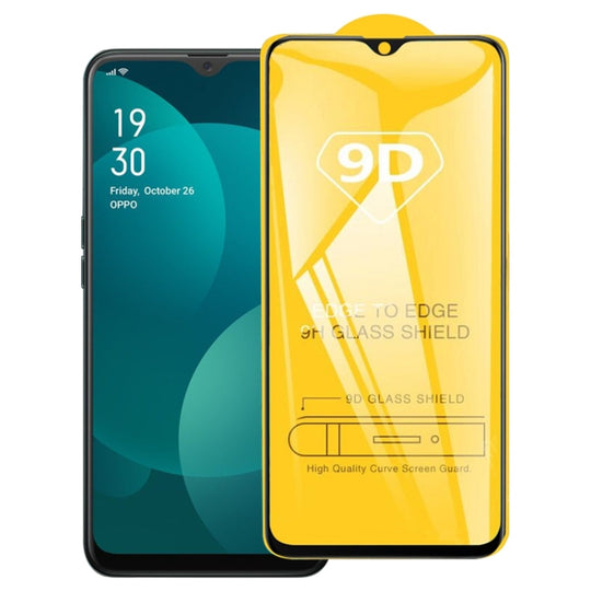 9D Full Glue Full Screen Tempered Glass Film For OPPO F11