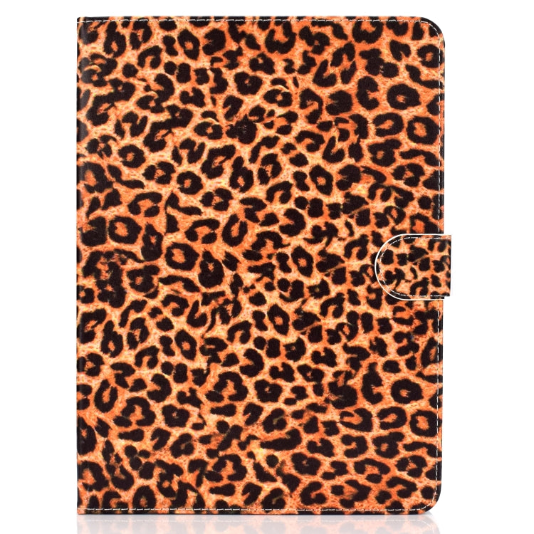 Colored Pattern Drawing Horizontal Flip PU Leather Case with Three-folding Holder & Sleep / Wake-up Function for iPad Pro 11(Yellow leopard grain) - iPad Pro 11 (2018) Cases by buy2fix | Online Shopping UK | buy2fix