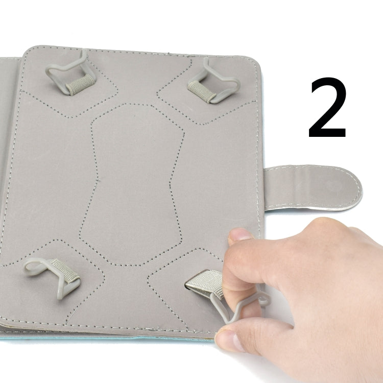 Colored Pattern Drawing Horizontal Flip PU Leather Case with Three-folding Holder for 10 inch Tablet PC(Starry sky) - 10 - 11 inch by buy2fix | Online Shopping UK | buy2fix