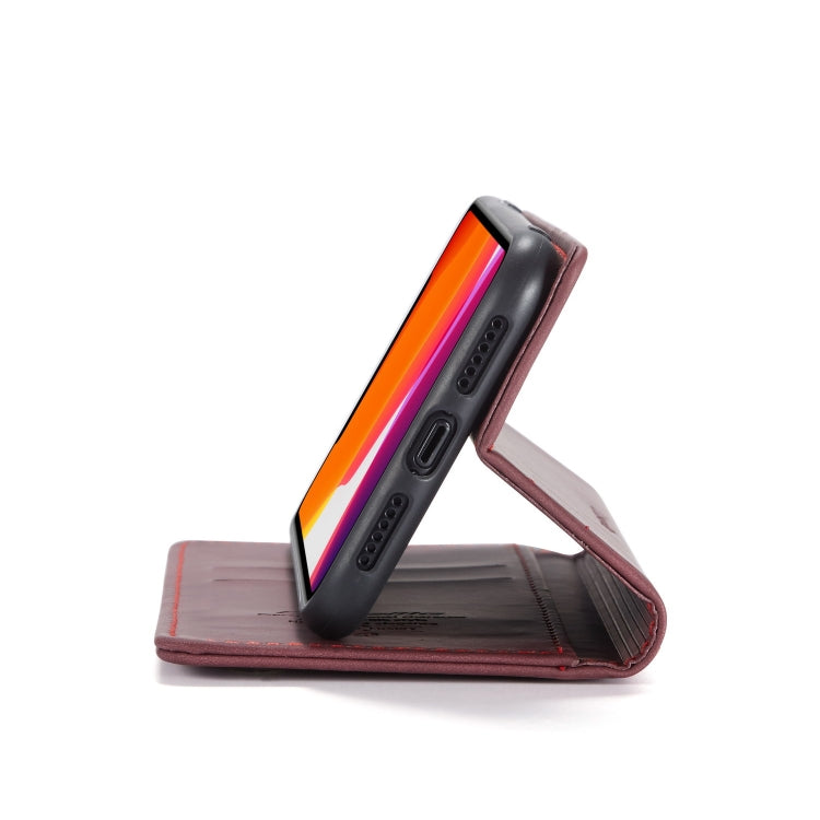 CaseMe-013 Multifunctional Horizontal Flip Leather Case with Card Slot & Holder & Wallet for iPhone 11(Wine) - iPhone 11 Cases by CaseMe | Online Shopping UK | buy2fix