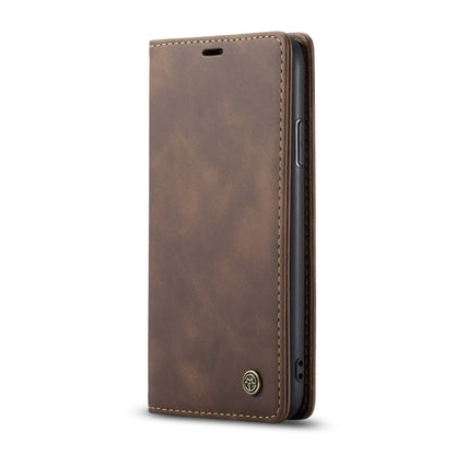CaseMe-013 Multifunctional Horizontal Flip Leather Case with Card Slot & Holder & Wallet for iPhone 11(coffee) - iPhone 11 Cases by CaseMe | Online Shopping UK | buy2fix