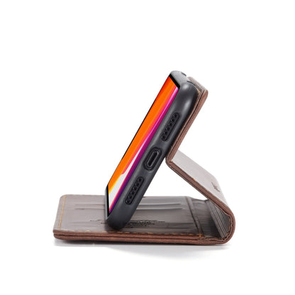 CaseMe-013 Multifunctional Horizontal Flip Leather Case with Card Slot & Holder & Wallet for iPhone 11(coffee) - iPhone 11 Cases by CaseMe | Online Shopping UK | buy2fix