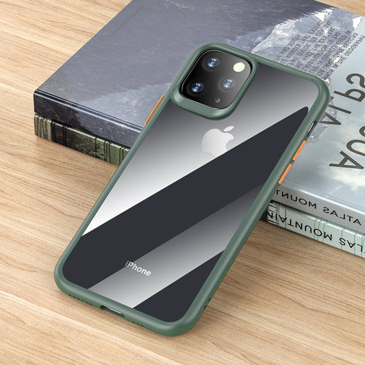 For iPhone 11 ROCK Guard Pro Series Shockproof TPU + PC Protective Case (Green) - iPhone 11 Cases by ROCK | Online Shopping UK | buy2fix