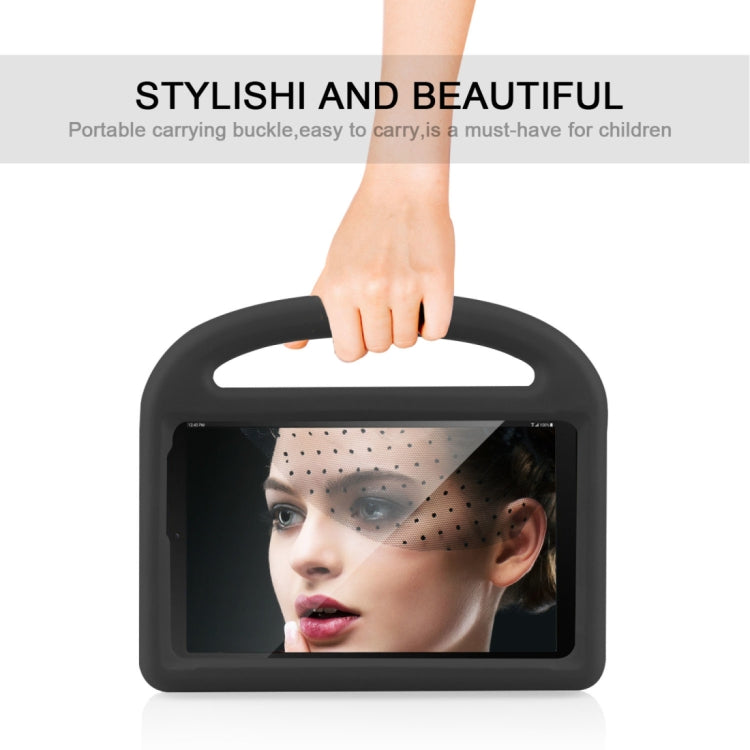 Shockproof EVA Bumper Case with Handle & Holder for Galaxy Tab A 8 (2019) P200 / P205(Black) by buy2fix