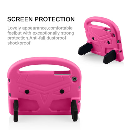 Shockproof EVA Bumper Case with Handle & Holder for Galaxy Tab A 8 (2019) P200 / P205(Rose Red) by buy2fix