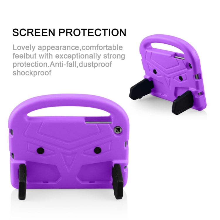 Shockproof EVA Bumper Case with Handle & Holder for Galaxy Tab A 8 (2019) P200 / P205(Purple) by buy2fix