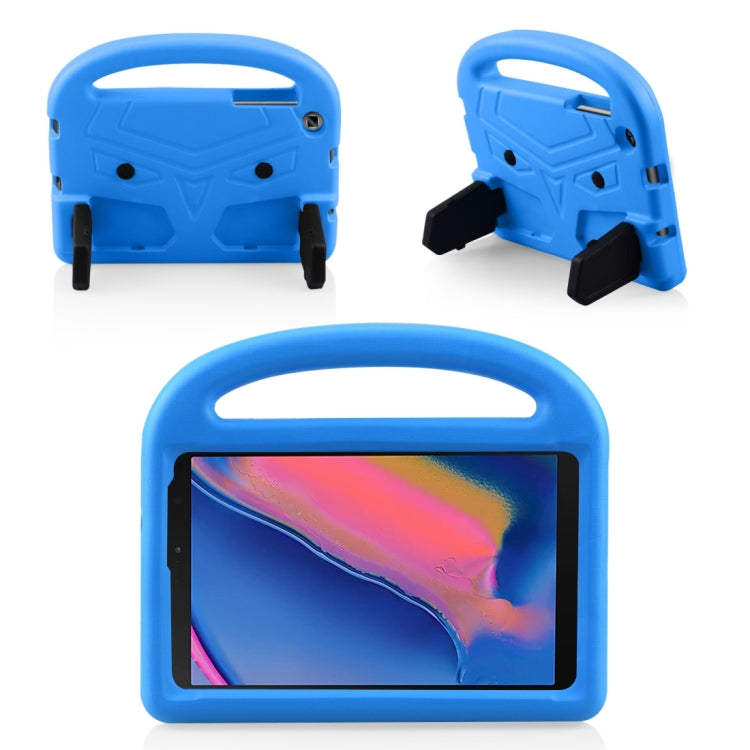 Shockproof EVA Bumper Case with Handle & Holder for Galaxy Tab A 8 (2019) P200 / P205(Blue) by buy2fix