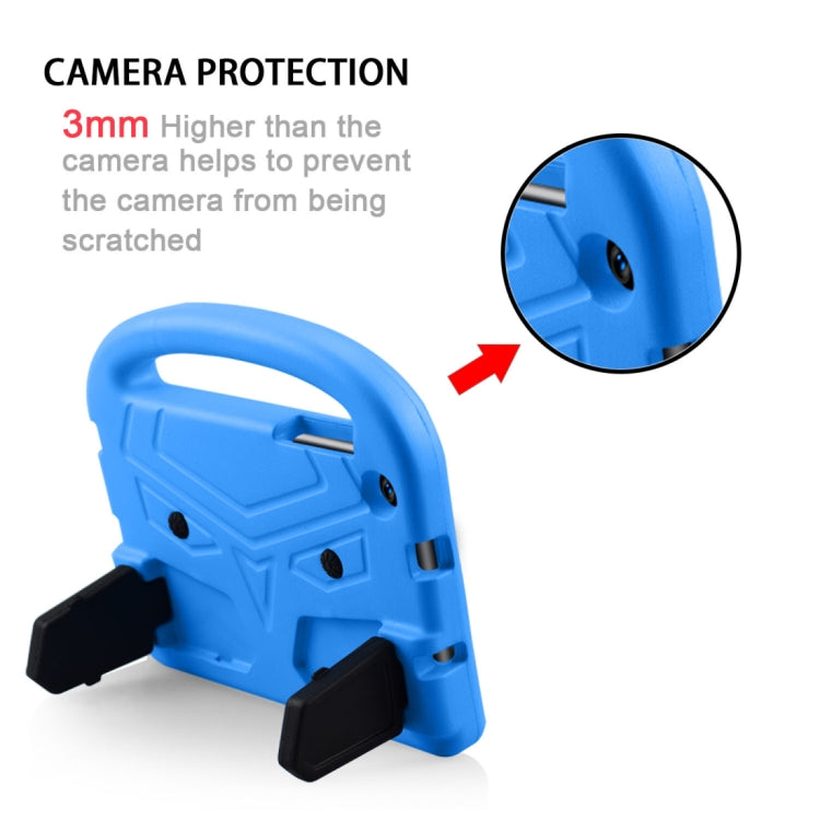 Shockproof EVA Bumper Case with Handle & Holder for Galaxy Tab A 8 (2019) P200 / P205(Blue) by buy2fix