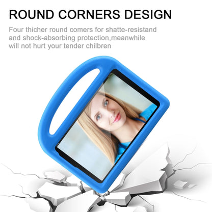 Shockproof EVA Bumper Case with Handle & Holder for Galaxy Tab A 8 (2019) P200 / P205(Blue) by buy2fix