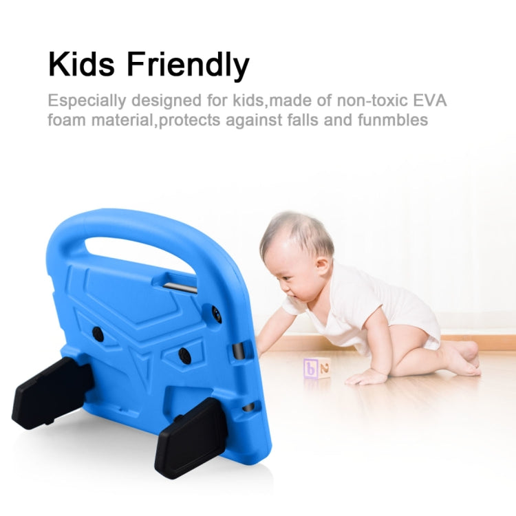 Shockproof EVA Bumper Case with Handle & Holder for Galaxy Tab A 8 (2019) P200 / P205(Blue) by buy2fix