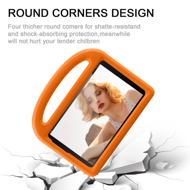 Shockproof EVA Bumper Case with Handle & Holder for Galaxy Tab A 8 (2019) P200 / P205(Orange) by buy2fix