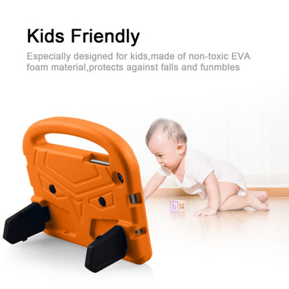 Shockproof EVA Bumper Case with Handle & Holder for Galaxy Tab A 8 (2019) P200 / P205(Orange) by buy2fix