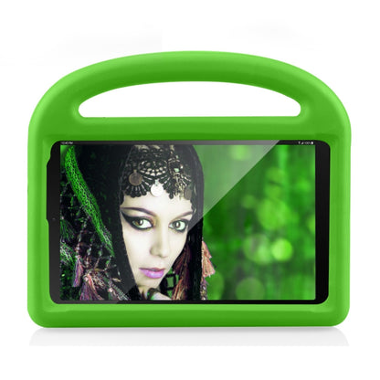 Shockproof EVA Bumper Case with Handle & Holder for Galaxy Tab A 8 (2019) P200 / P205(Green) by buy2fix