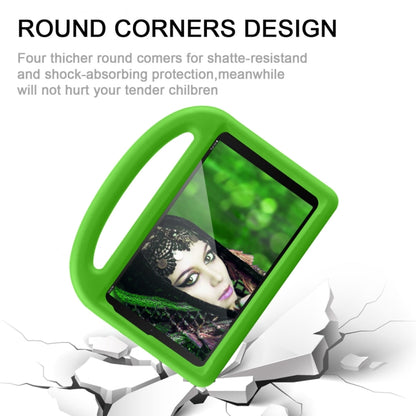 Shockproof EVA Bumper Case with Handle & Holder for Galaxy Tab A 8 (2019) P200 / P205(Green) by buy2fix