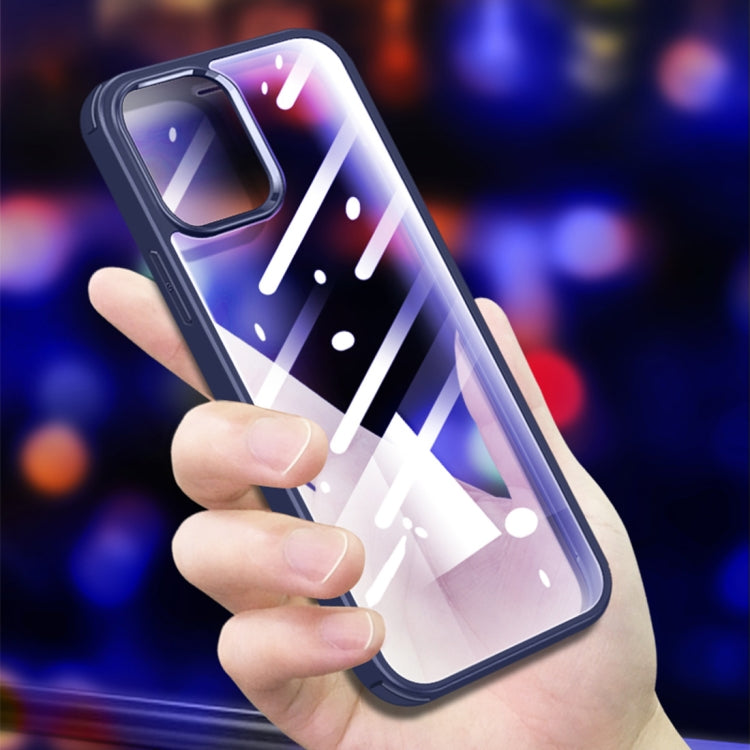 For iPhone 12 / 12 Pro Double-sided Plastic Glass Protective Case(Red) - iPhone 12 / 12 Pro Cases by buy2fix | Online Shopping UK | buy2fix