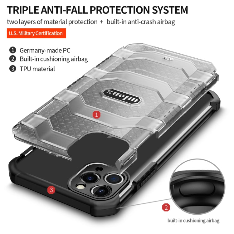 For iPhone 11 Pro wlons Explorer Series PC+TPU Protective Case (Dark Green) - iPhone 11 Pro Cases by wlons | Online Shopping UK | buy2fix