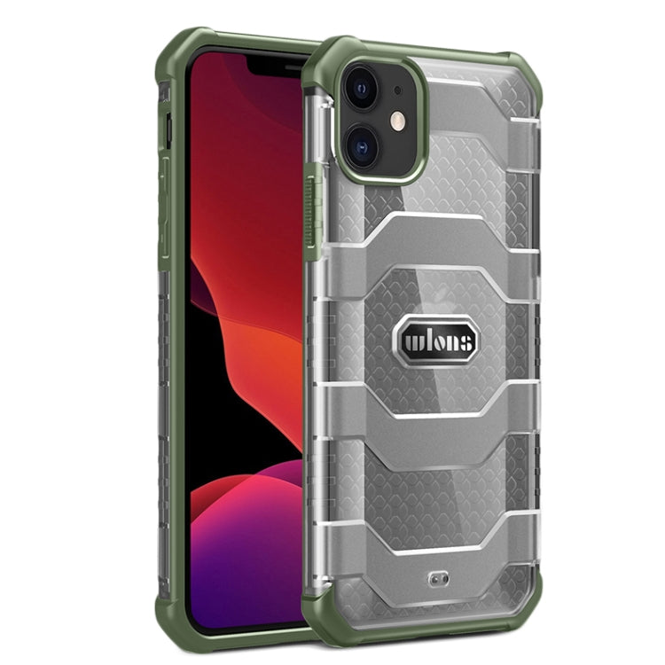 For iPhone 12 mini wlons Explorer Series PC+TPU Protective Case (Green) - iPhone 12 mini Cases by wlons | Online Shopping UK | buy2fix