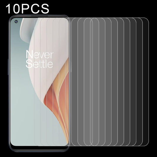 For OnePlus Nord N100 10 PCS 0.26mm 9H 2.5D Tempered Glass Film - OnePlus Tempered Glass by buy2fix | Online Shopping UK | buy2fix