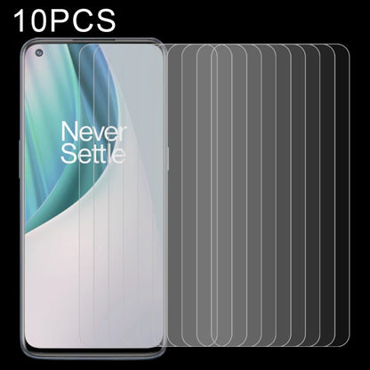 For OnePlus Nord N10 5G 10 PCS 0.26mm 9H 2.5D Tempered Glass Film - OnePlus Tempered Glass by buy2fix | Online Shopping UK | buy2fix
