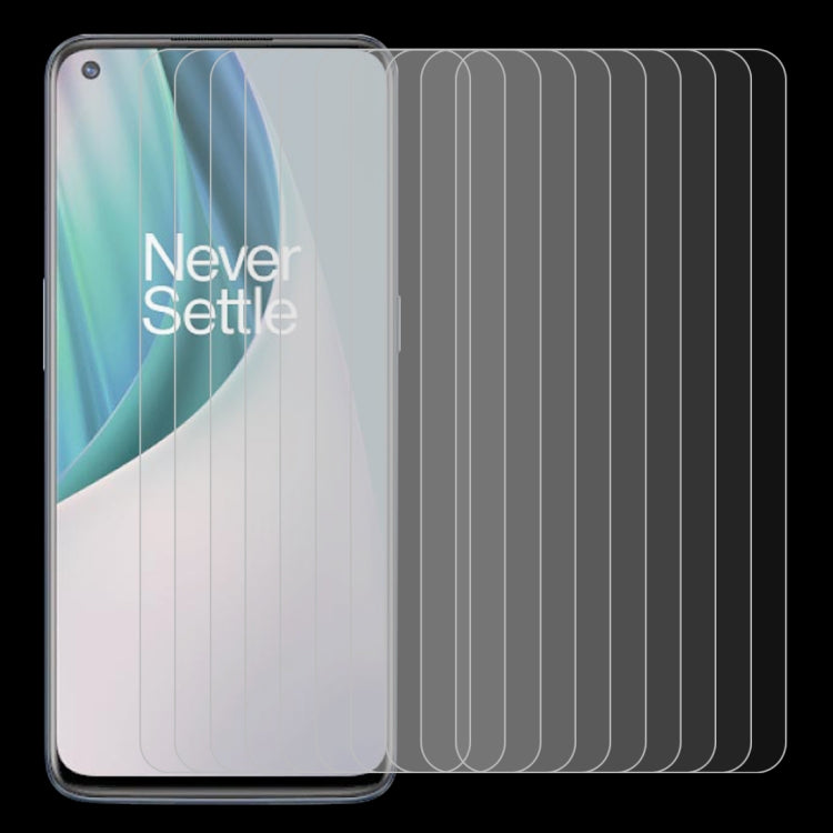 For OnePlus Nord N10 5G 10 PCS 0.26mm 9H 2.5D Tempered Glass Film - OnePlus Tempered Glass by buy2fix | Online Shopping UK | buy2fix
