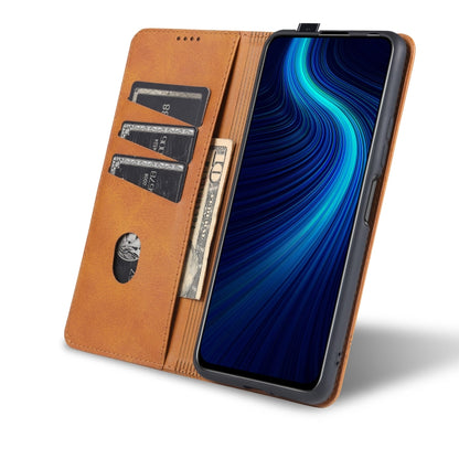 For Huawei Enjoy 20 Plus 5G AZNS Magnetic Calf Texture Horizontal Flip Leather Case with Card Slots & Holder & Wallet(Red) - Huawei Cases by AZNS | Online Shopping UK | buy2fix