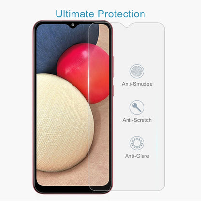 10 PCS For Samsung Galaxy A02s 0.26mm 9H 2.5D Tempered Glass Film - Galaxy Tempered Glass by buy2fix | Online Shopping UK | buy2fix