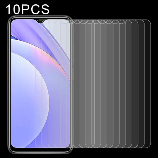 10 PCS For Xiaomi Redmi Note 9 4G 0.26mm 9H 2.5D Tempered Glass Film