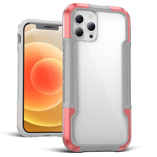 For iPhone 12 mini iPAKY Thunder Series Aluminum alloy Shockproof Protective Case (Rose gold) - iPhone 12 mini Cases by iPAKY | Online Shopping UK | buy2fix