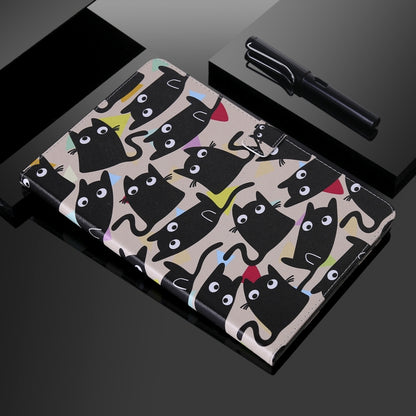 Painted Pattern Horizontal Flip Leather Case with Holder & Card Slots & Wallet & Sleep / Wake-up Function For iPad Air 2022 / 2020 10.9 /iPad Pro 11 2020 / 2018(Cats) - iPad Air (2022) / (2020) 10.9 Cases by buy2fix | Online Shopping UK | buy2fix
