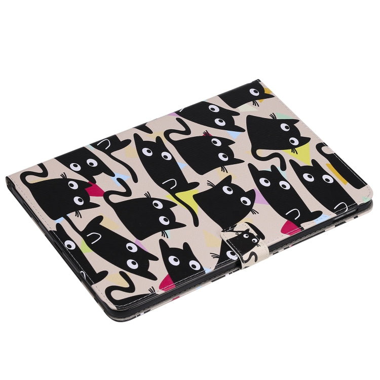 Painted Pattern Horizontal Flip Leather Case with Holder & Card Slots & Wallet & Sleep / Wake-up Function For iPad Air 2022 / 2020 10.9 /iPad Pro 11 2020 / 2018(Cats) - iPad Air (2022) / (2020) 10.9 Cases by buy2fix | Online Shopping UK | buy2fix