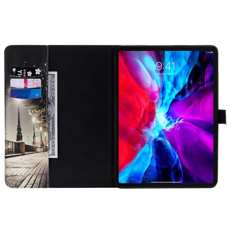 Painted Pattern Horizontal Flip Leather Case with Holder & Card Slots & Wallet & Sleep / Wake-up Function For iPad Air 2022 / 2020 10.9 /iPad Pro 11 2020 / 2018(Cityscape) - iPad Air (2022) / (2020) 10.9 Cases by buy2fix | Online Shopping UK | buy2fix