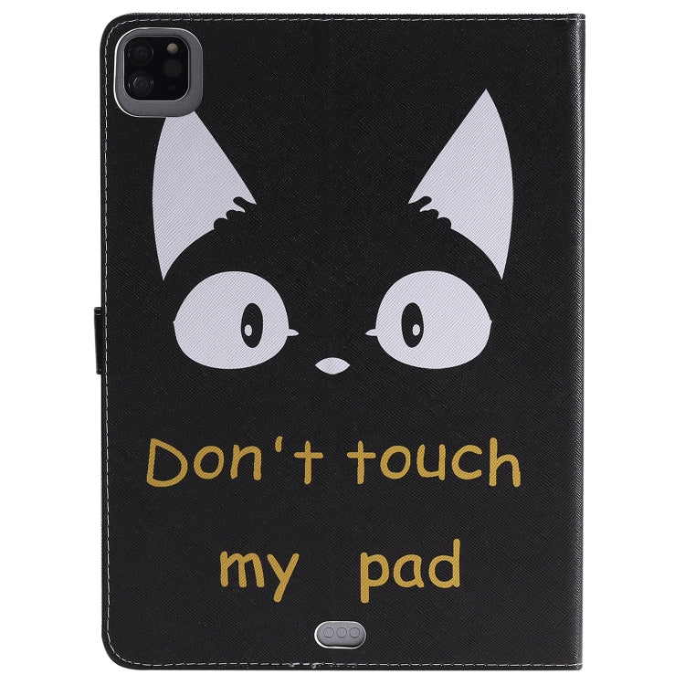 Painted Pattern Horizontal Flip Leather Case with Holder & Card Slots & Wallet & Sleep / Wake-up Function For iPad Air 2022 / 2020 10.9 /iPad Pro 11 2020 / 2018(Cat Ears) - iPad Air (2022) / (2020) 10.9 Cases by buy2fix | Online Shopping UK | buy2fix