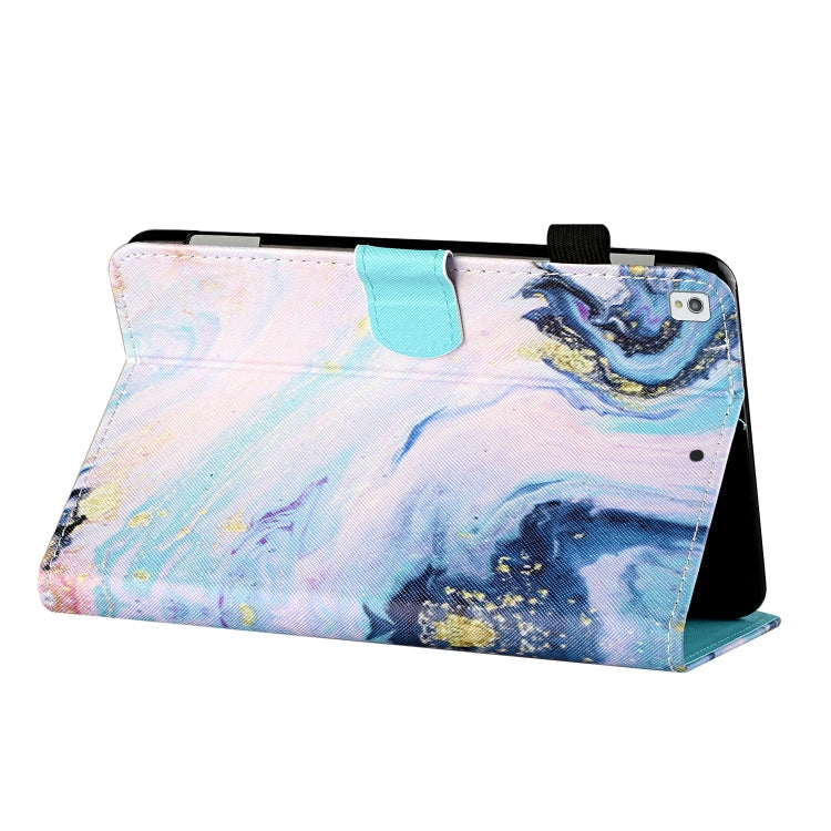 Coloured Drawing Stitching Horizontal Flip Leather Case with Holder & Card Slot & Sleep / Wake-up Function For iPad 10.2 2021 / 2020 / 2019 / Air (2019)(Quicksand) - iPad 10.2 Cases by buy2fix | Online Shopping UK | buy2fix