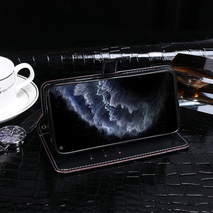 For Cubot C30 idewei Crocodile Texture Horizontal Flip Leather Case with Holder & Card Slots & Wallet(Black) - More Brand by idewei | Online Shopping UK | buy2fix
