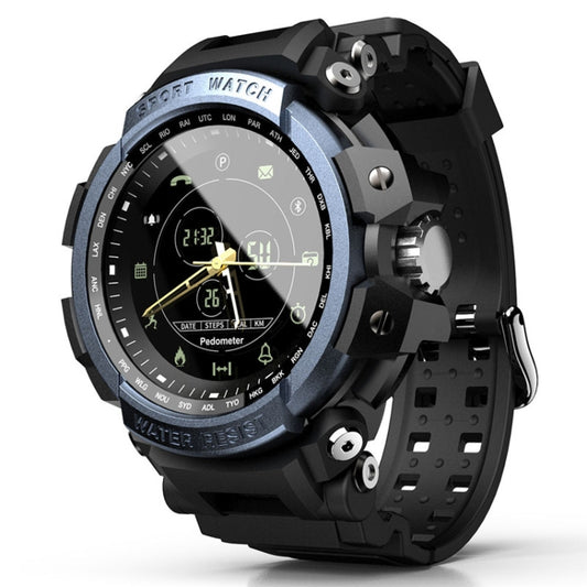 Lokmat MK28 1.4 inch FSTN Screen IP68 Waterproof Smart Watch, Support Information Reminder / Remote Camera / Sport Record(Blue) - Smart Watches by Lokmat | Online Shopping UK | buy2fix