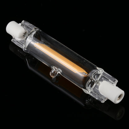 R7S 110V 3W 78mm COB LED Bulb Glass Tube Replacement Halogen Lamp Spot Light(3000K Warm Light) by buy2fix