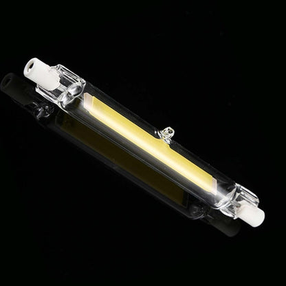 R7S 110V 13W 118mm COB LED Bulb Glass Tube Replacement Halogen Lamp Spot Light(4000K Natural White Light) by buy2fix