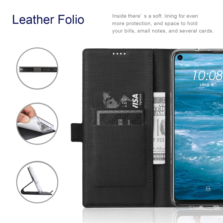 For Huawei Mate 40 Pro+ ViLi K Series Shockproof TPU + PU Leather Magnetic Buckle Horizontal Flip Case with Card Slots & Wallet & Holder(Black) - Huawei Cases by ViLi | Online Shopping UK | buy2fix