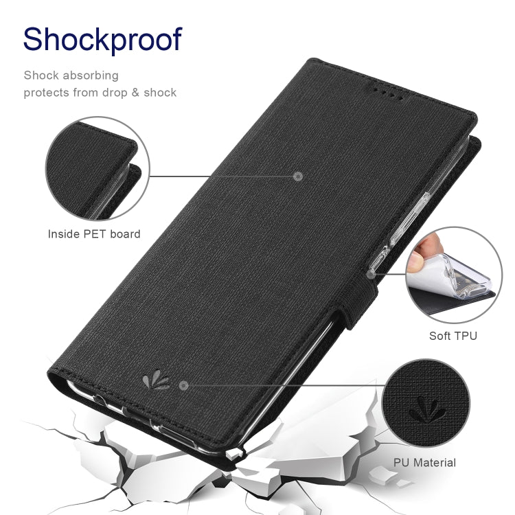 For Huawei Mate 40 Pro+ ViLi K Series Shockproof TPU + PU Leather Magnetic Buckle Horizontal Flip Case with Card Slots & Wallet & Holder(Black) - Huawei Cases by ViLi | Online Shopping UK | buy2fix