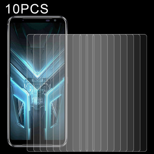 For ASUS ROG Phone 3 Strix 10 PCS 0.26mm 9H 2.5D Tempered Glass Film - ASUS Tempered Glass by buy2fix | Online Shopping UK | buy2fix