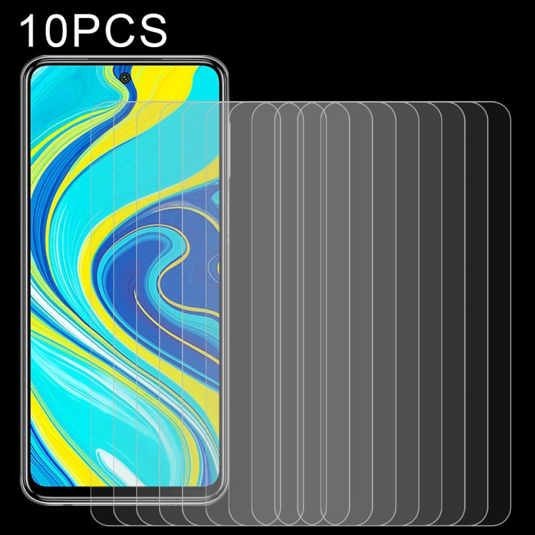 For Xiaomi Redmi Note 9S / Note 10 Lite 10 PCS 0.26mm 9H 2.5D Tempered Glass Film -  by buy2fix | Online Shopping UK | buy2fix