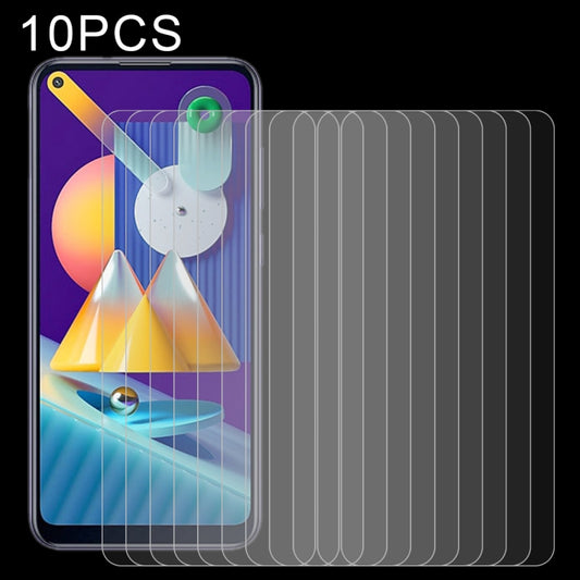 For Samsung Galaxy M11 & A11 10 PCS 0.26mm 9H 2.5D Tempered Glass Film - Galaxy Tempered Glass by buy2fix | Online Shopping UK | buy2fix