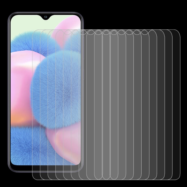 For Samsung Galaxy A30s 10 PCS 0.26mm 9H 2.5D Tempered Glass Film - Galaxy Tempered Glass by buy2fix | Online Shopping UK | buy2fix